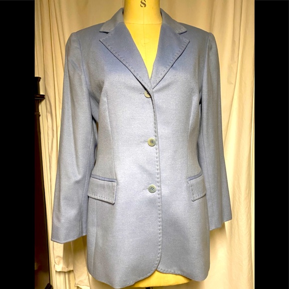 Holt Renfrew Jackets & Coats Holt Renfrew Cashmere Blazer Mint